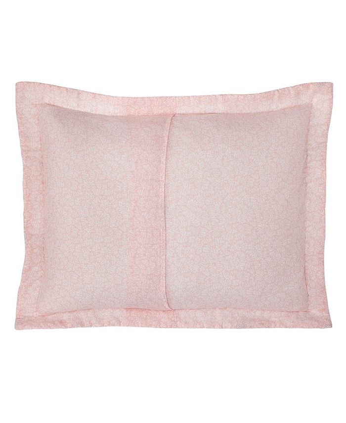 Laura Ashley Honeysuckle Cotton Reversible 3 Piece Quilt Set, Full