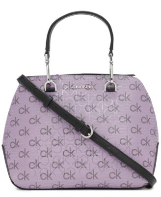 calvin klein purple handbag