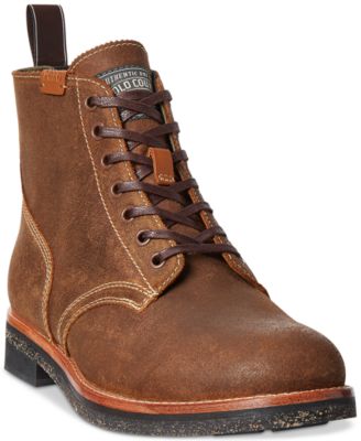Polo Ralph Lauren - Men's Waxed Suede Boot