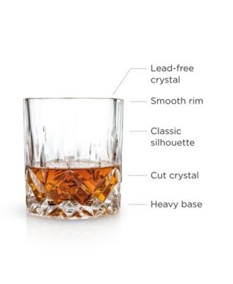 Admiral Crystal Tumblers, Set of 2, 9 Oz