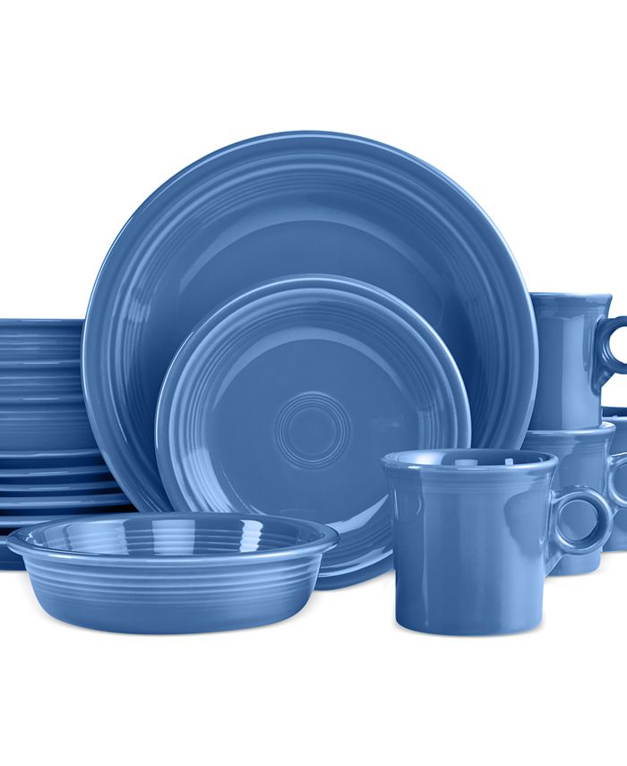 Fiesta 16Piece Set, Service for 4 & Reviews Dinnerware Dining Macy's