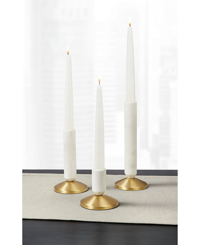 Hotel Collection Tapered Candle Holders, Set of 3, Created for Macy's -  Macy's