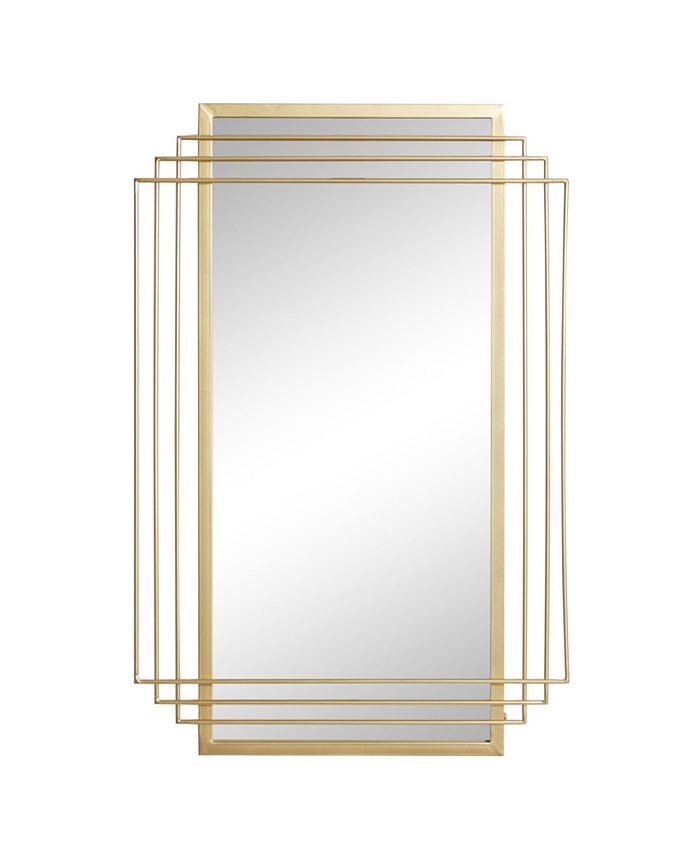 CosmoLiving by Cosmopolitan Glam Metal Wall Mirror, 36