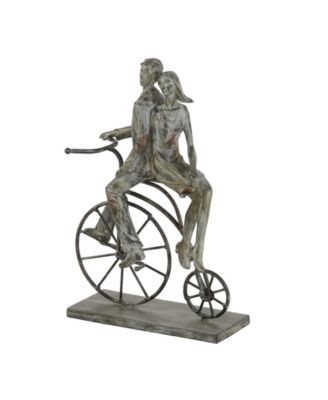 Traditional Bicycle Sculpture, 13" x 9"