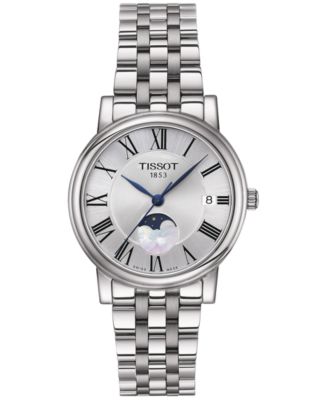Tissot Women's Carson Premium Lady Moonphase Stainless Steel