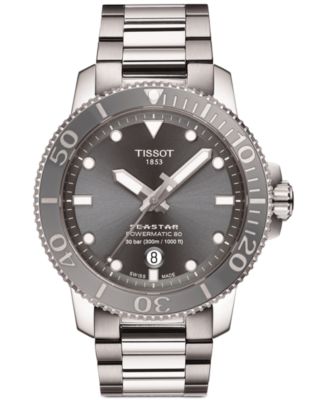 Tissot Men s Seastar 1000 Powermatic 80 Automatic Stainless Steel