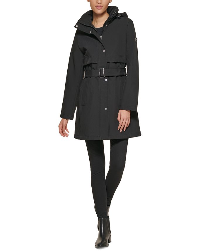 Inferieur Dusver Bladeren verzamelen Calvin Klein Women's Petite Hooded Belted Raincoat & Reviews - Coats &  Jackets - Women - Macy's