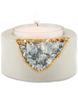 Tal & Bert - Blue Calcite Tea Light Holder