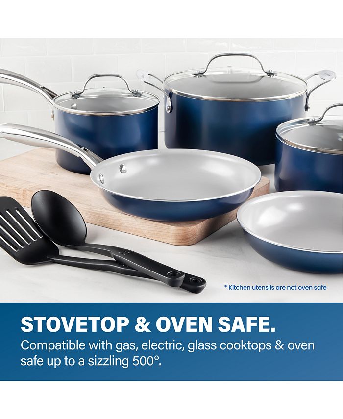 Granite Stone Diamond 10Pc. Nonstick Pots and Pans Ceramic Cookware