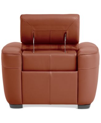 Lexanna Leather Recliner, Created for Macy's