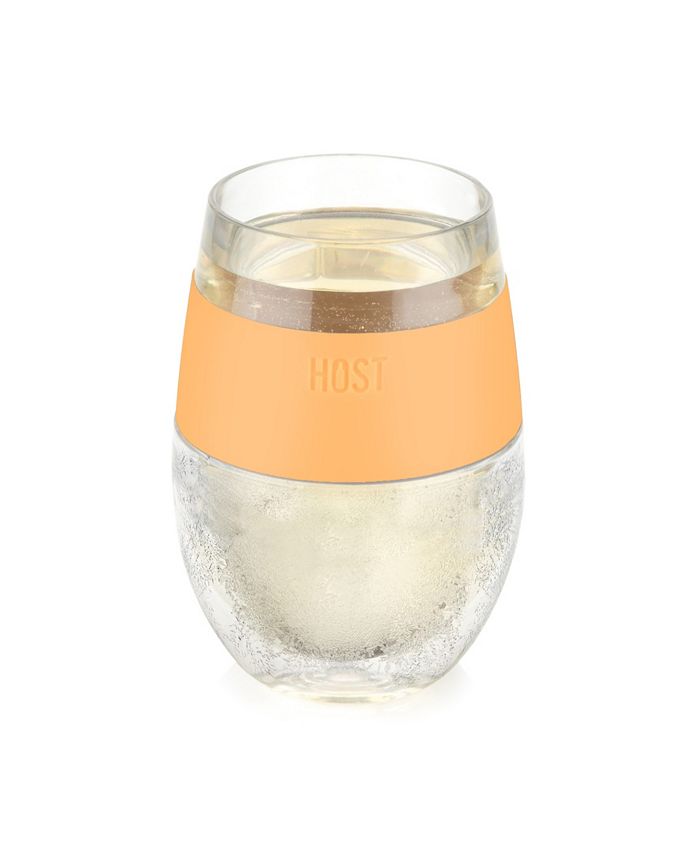 HOST Wine Freeze Cooling Cup in Tangerine Single Macy's