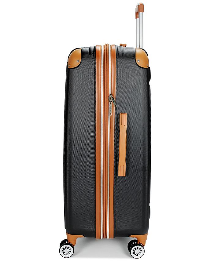 Miami CarryOn Collins 3 Piece Expandable Retro Spinner Luggage Set