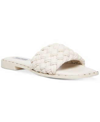 steve madden woven slide sandals