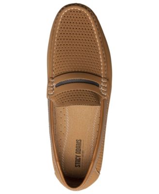 Men's Corby Moccasin Toe Saddle Slip-on Loafer
