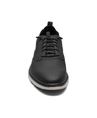 Men's Synchro Plain Toe Elastic Lace Shoes