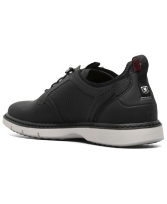 Men's Synchro Plain Toe Elastic Lace Shoes