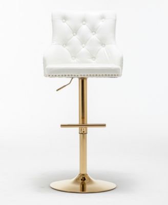 Brightcast Tufted Bar Stools, 2 Piece