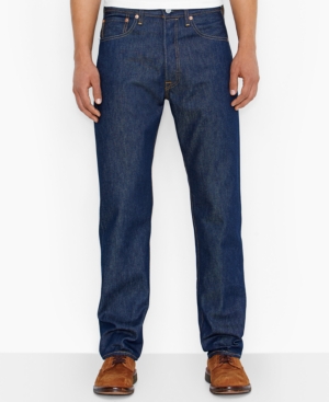LEVI'S MEN'S BIG & TALL 501 ORIGINAL SHRINK TO FIT JEANS