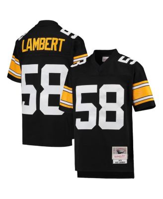 Big Boys Jack Lambert Black Pittsburgh Steelers 1976 Legacy Retired Player Jersey Macy s