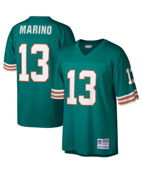 Мужской топ Mitchell & Ness Dan Marino Aqua Miami Dolphins Legacy Replica Jersey