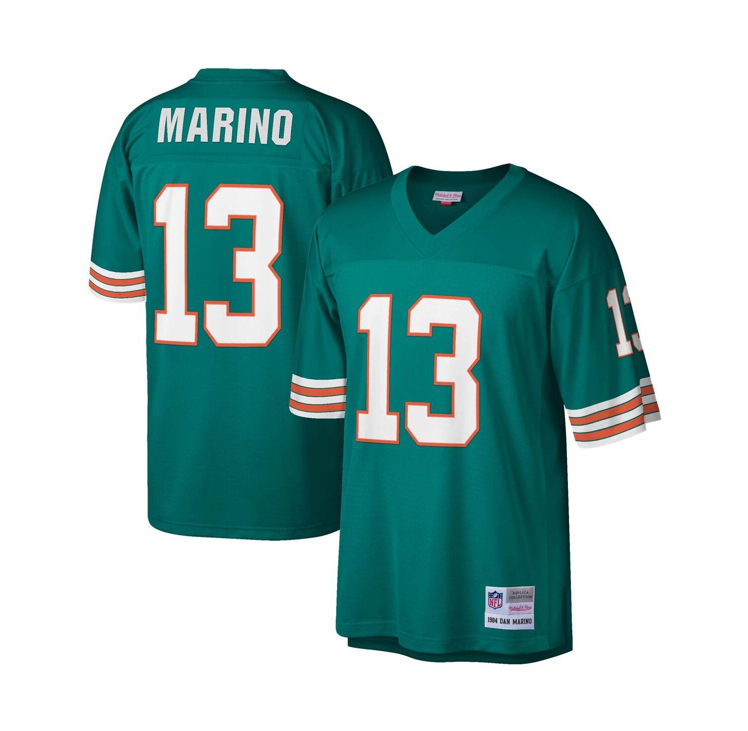 Men's Dan Marino Aqua Miami Dolphins Legacy Replica Jersey
