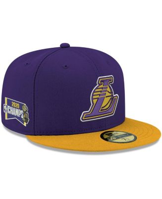 New Era Men's Purple and Gold-Tone Los Angeles Lakers 2020 NBA Finals ...