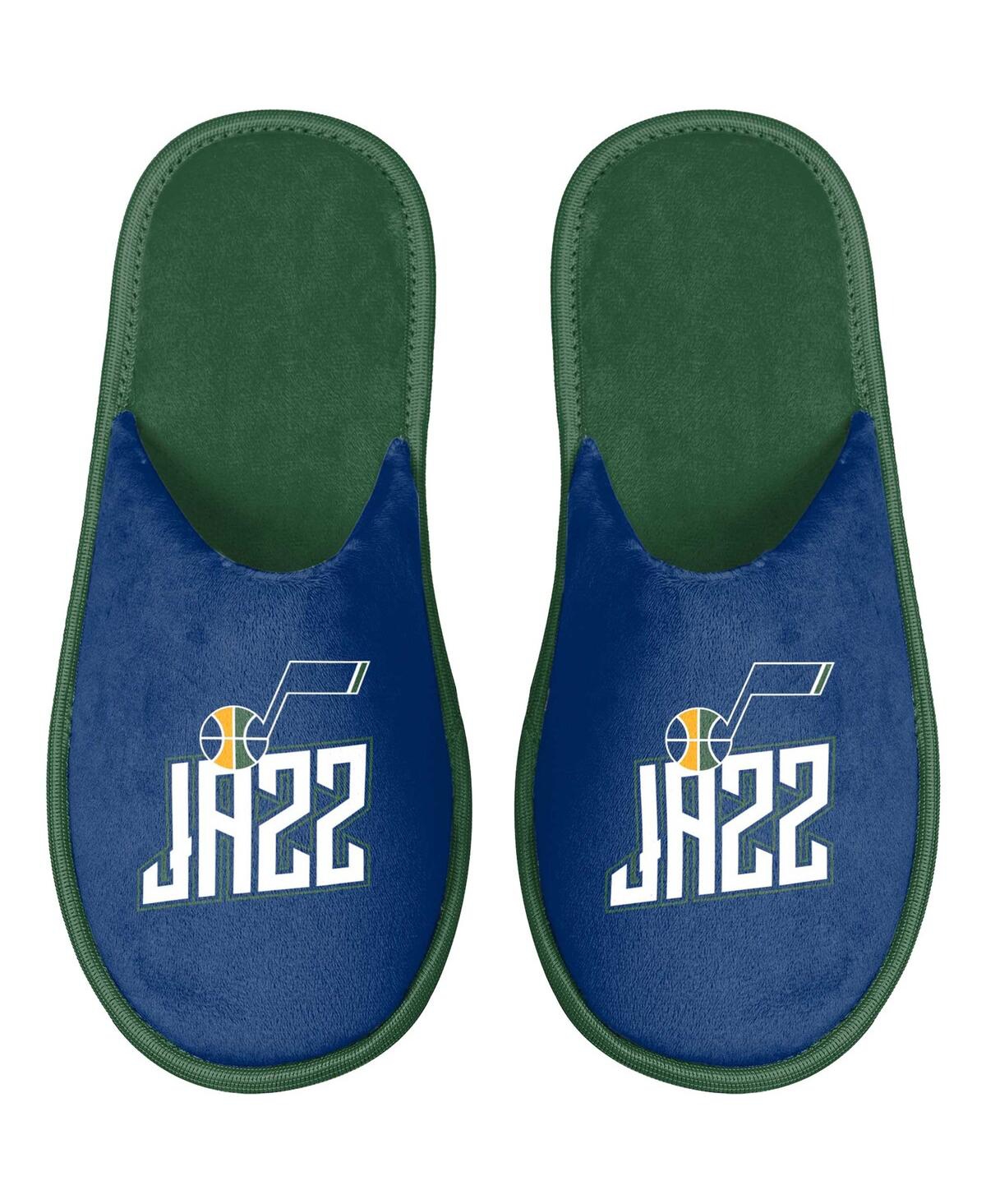 Men's Utah Jazz Scuff Slide Slippers - Navy