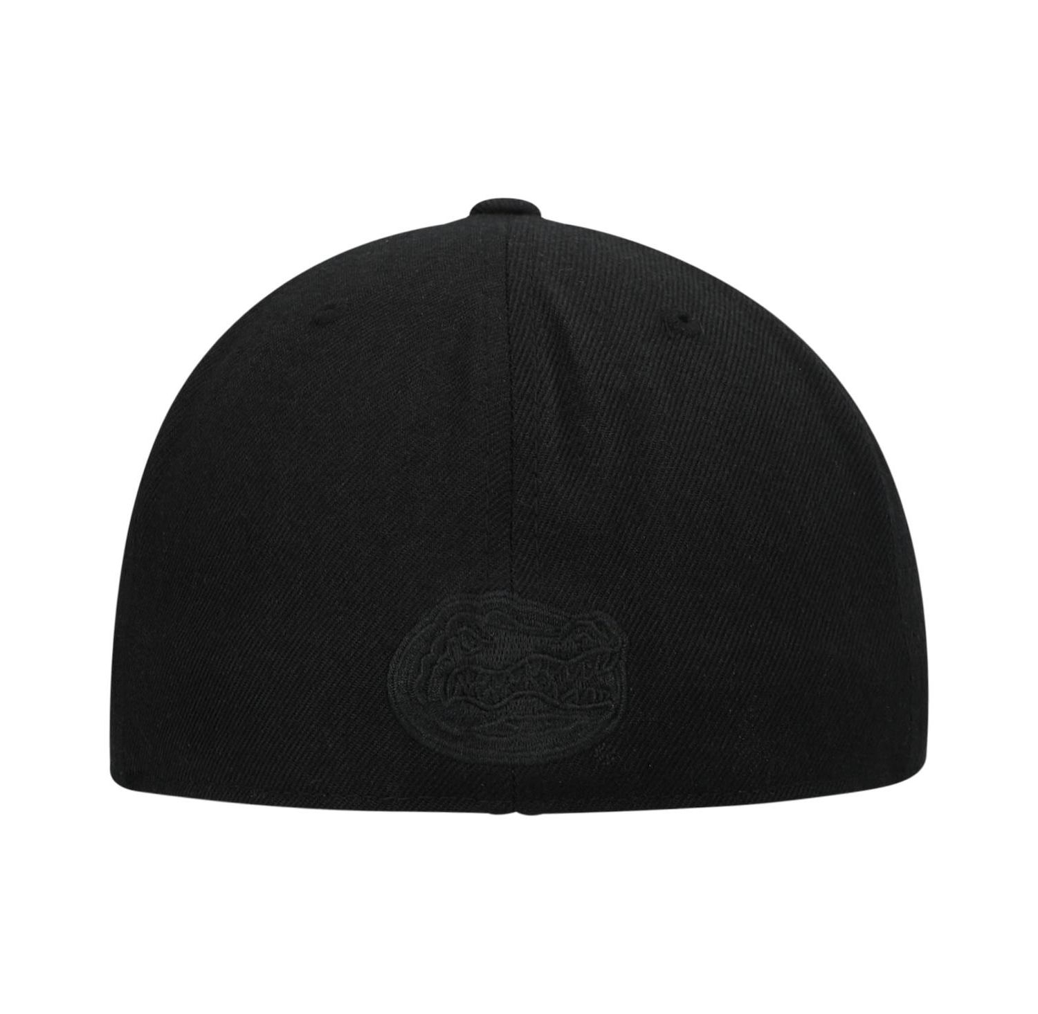 Men's Florida Gators Black On Black Fitted Hat