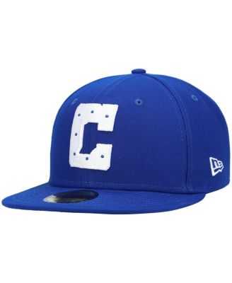 Men's Royal Indianapolis Colts Logo Omaha 59FIFTY Fitted Hat