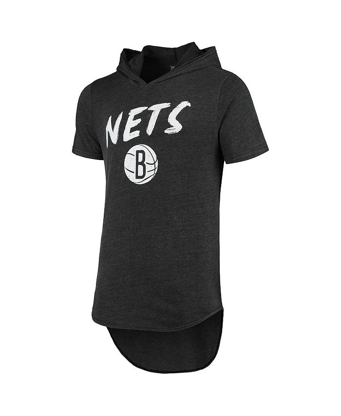 Fanatics Men's Kevin Durant Black Brooklyn Nets TriBlend Hoodie T