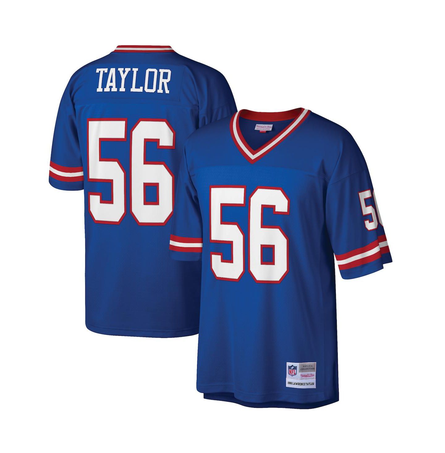 Мужское джерси Mitchell & Ness Lawrence Taylor New York Giants 1986, большие размеры — фото 4