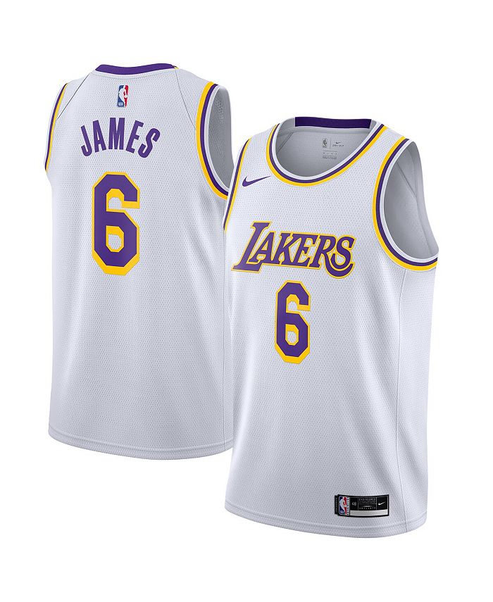 Nike Men's LeBron James Los Angeles Lakers All-Star Swingman Jersey - Macy's
