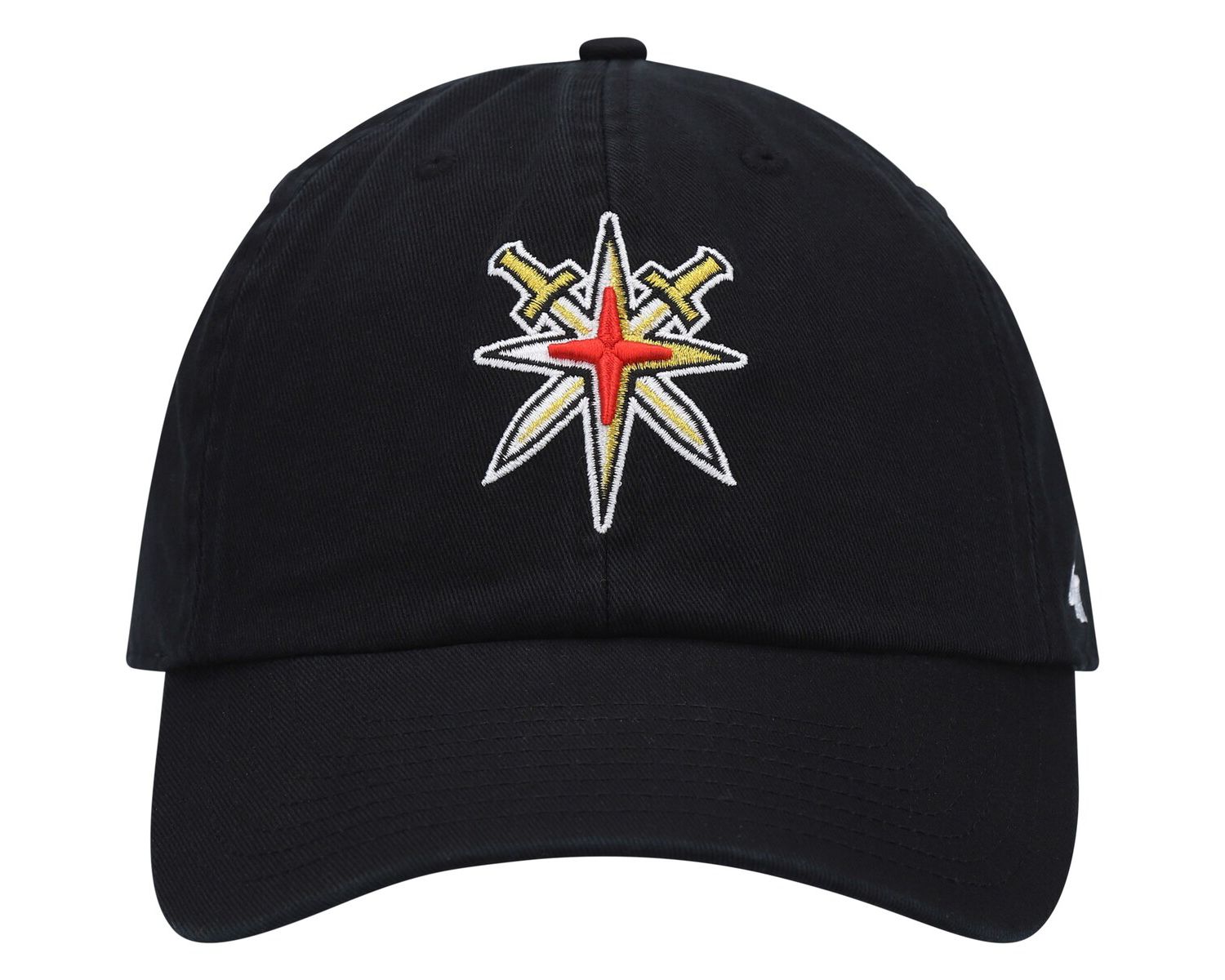 '47 Men's Black Vegas Golden Knights Clean Up Adjustable Hat
