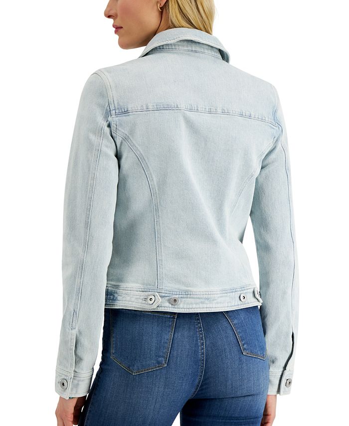 Style & Co Classic Denim Jacket, Created for Macy's & Reviews - Jackets ...