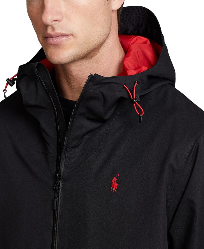 Polo Ralph Lauren Men's Water-Resistant Hooded Jacket & Reviews - Coats ...