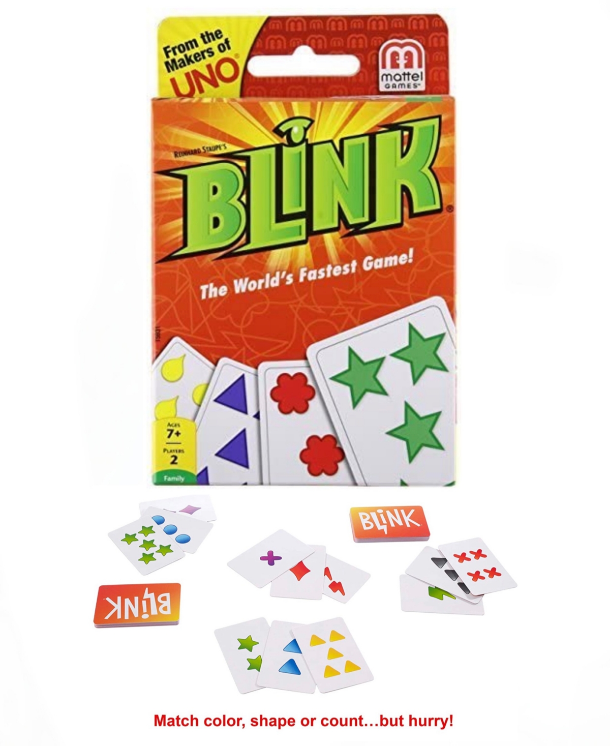 Mattel - Blink Card Game In Multi Colored