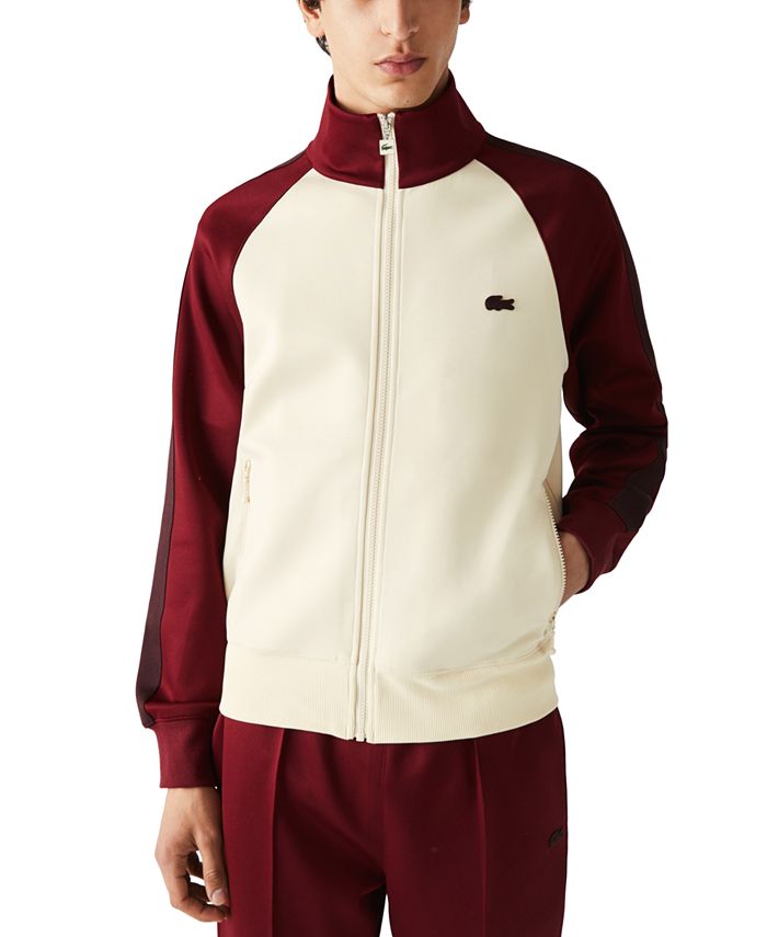 Lacoste zip up track top sale