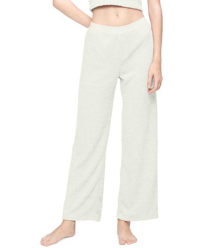 Calvin Klein CK One Plush Lounge Sleep Pant - Macy's