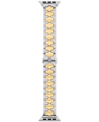 Tory Burch Women's Reva Two-Tone Stainless Steel Bracelet Watch 36mm -  Macy's