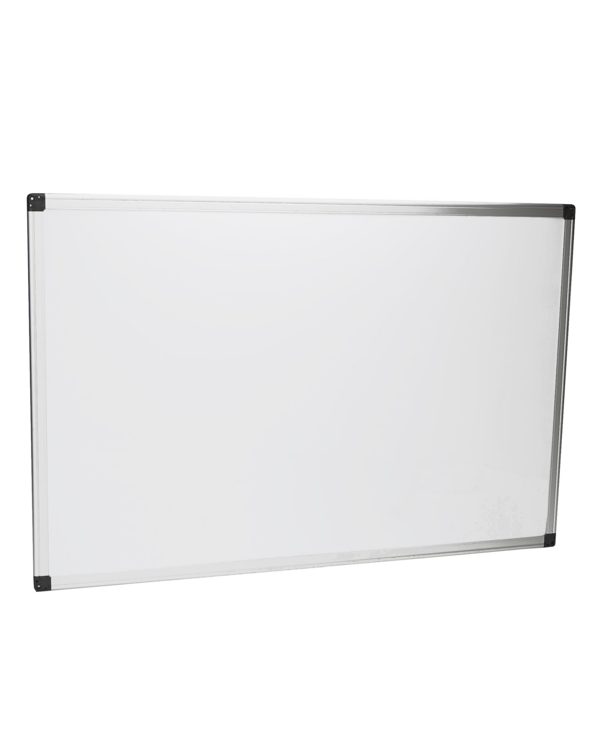 Mind Reader Dry Erase Wall Mount Magnetic Board With Marker Tray, 24" X 36" In White