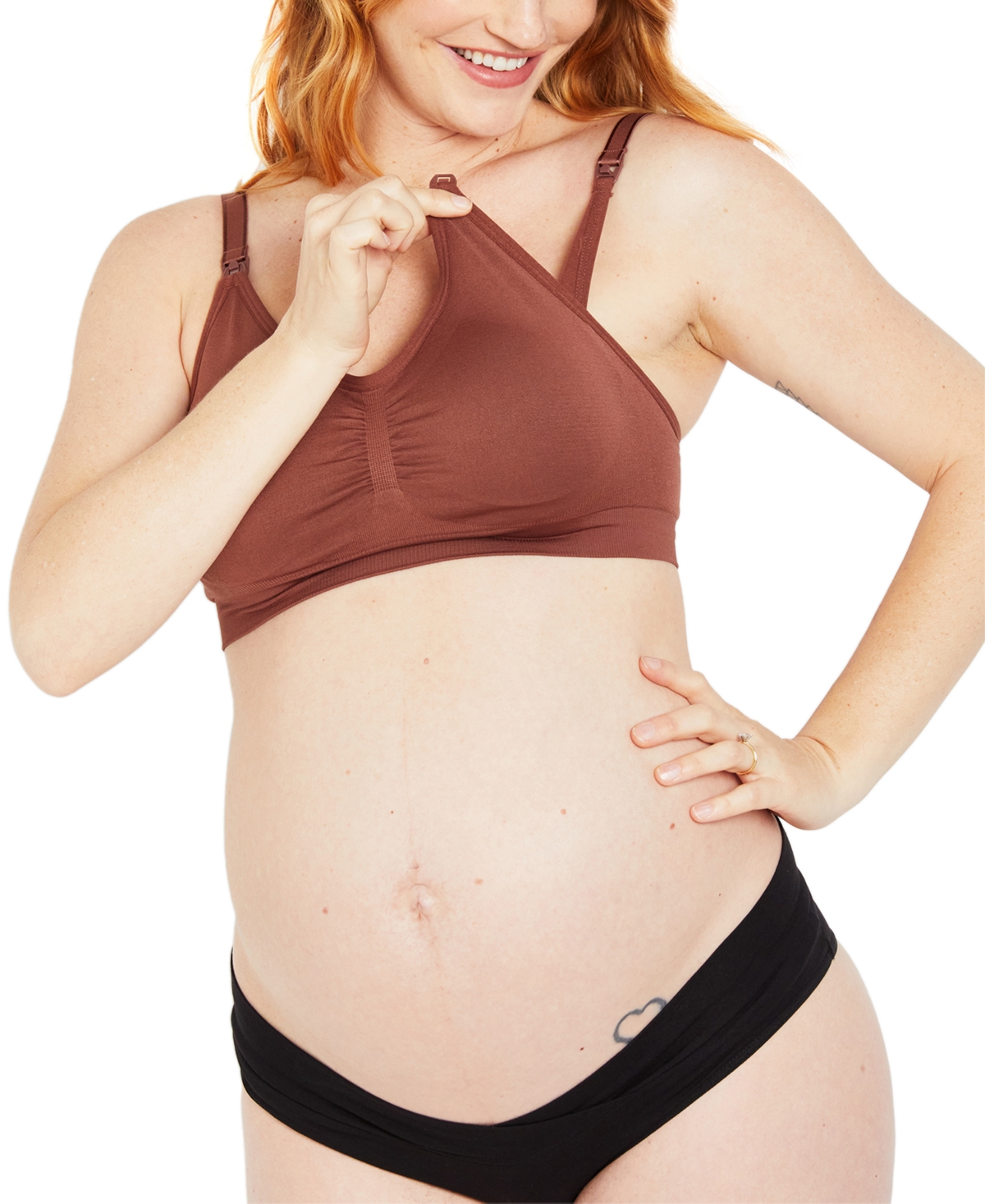 Motherhood Maternity Full Busted Seamless Nursing & Maternity Bra