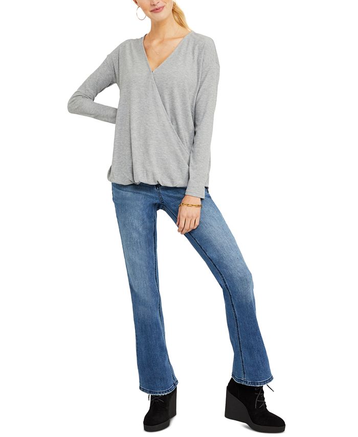 Jessica Simpson Wrap Nursing Top - Macy's