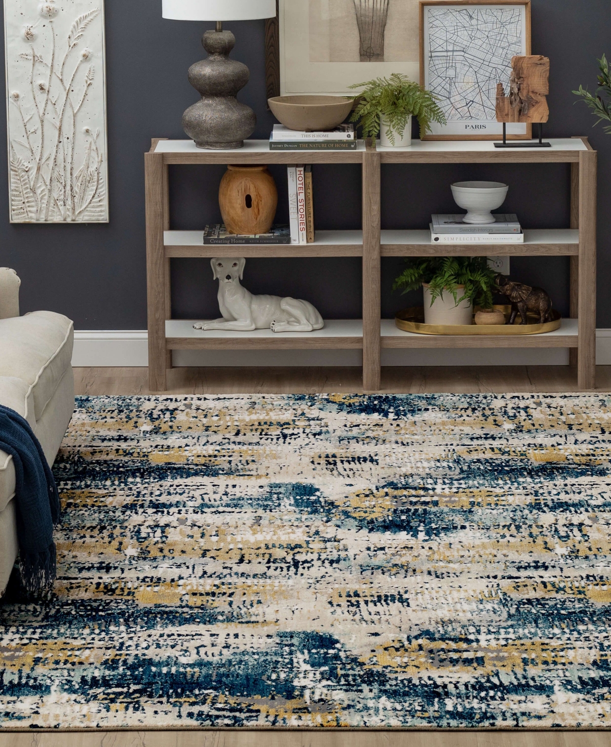 Closeout! Drew & Jonathan Home Vanguard Placid 5'3" x 7'10" Area Rug
