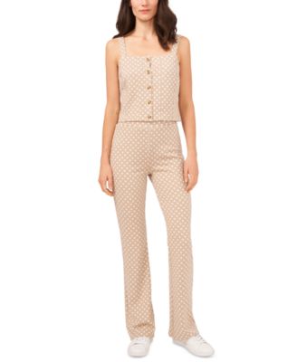 Riley & Rae - Floral Ponte Pull-On Pants