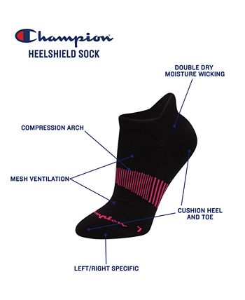 Champion 3 Pk. Heel Shield Socks Macy s