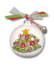 Las Vegas Raiders Two-Pack Santa & Stocking Blown Glass Ornament Set