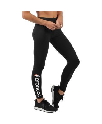 Women's Black Denver Broncos Post Season Leggings - Macy's