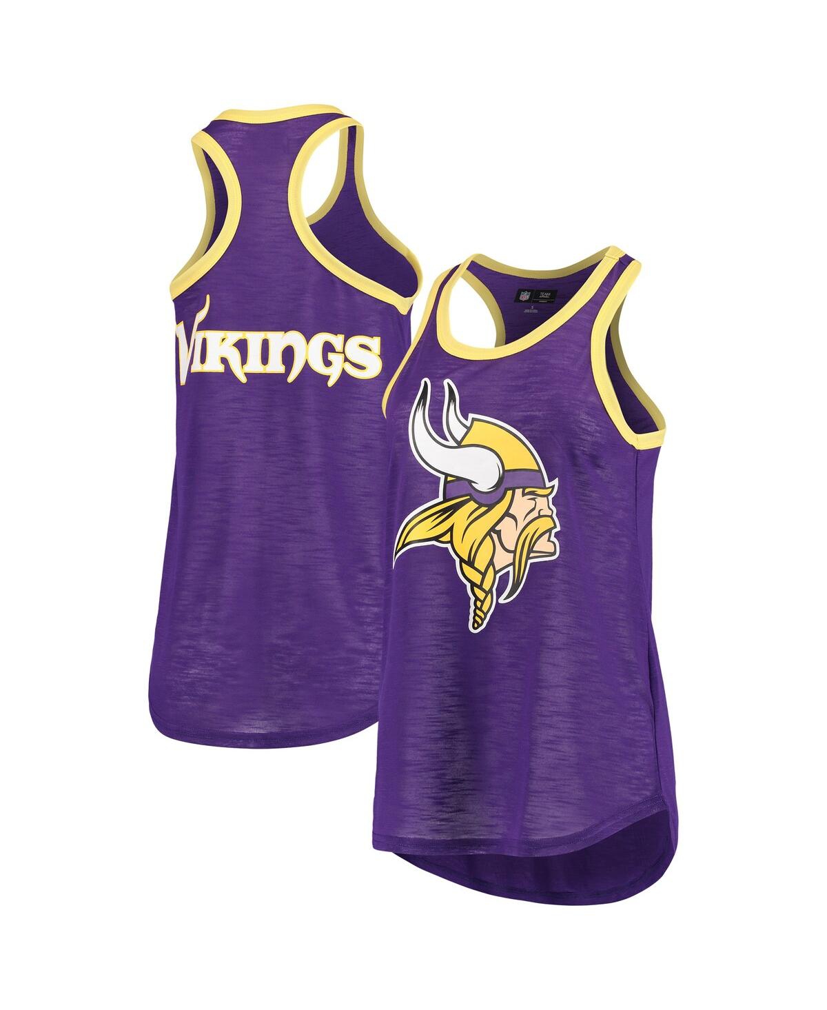 Women's Purple Minnesota Vikings Tater Tank Top - Purple