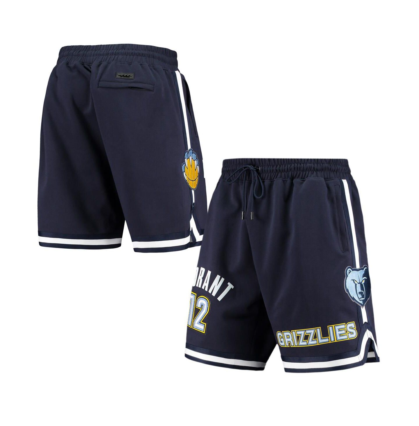 Мужские шорты Pro Standard Ja Morant Navy Memphis Grizzlies Team Player — фото 1