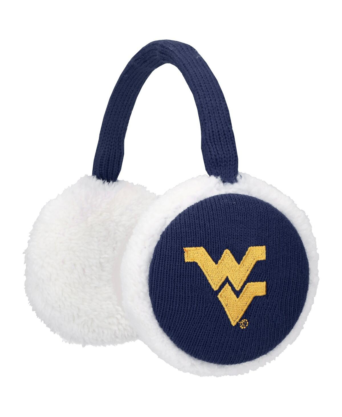 Women's West Virginia Mountaineers Team Earmuffs - Navy